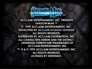Shadow Man screenshot 3 for Nintendo 64
